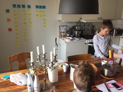 User story mapping in action - family moving style